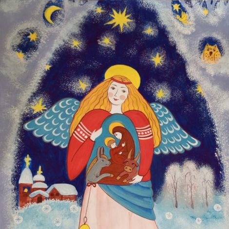 Под сиянием Рождественской звезды. Мария Тихонова, 13 лет.